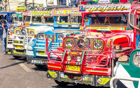 Jeepneys with hand painted signage Baguio Philippines, Best 4x4, Military Jeep, Philippines Culture, Filipino Culture, Kid Friendly Travel Destinations, Baguio, Kid Friendly Trips, New Motorcycles