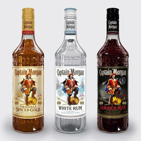 Captain Morgan Gift, Captain Morgan Drinks, Captain Morgan Bottle, Captain Morgan, Led Diy, Dark Rum, Tumbler Gift, Root Beer, Beer Can