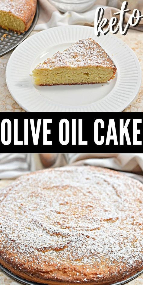 Olive Oil Cake Gluten Free, Olive Oil Cake Recipe, Lemon Olive Oil Cake, Almond Flour Cakes, Autoimmune Paleo Recipes, Keto Mug Cake, Oil Cake, Low Carb Treats, Olive Oil Cake