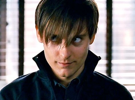 In Defense of 'Spider-Man 3' Tobey Maguire Peter Parker, Emo Peter, Toby Maguire, Bully Maguire, Spider Man Trilogy, Parker Spiderman, Whatsapp Icon, Tobey Maguire, Bug Boy