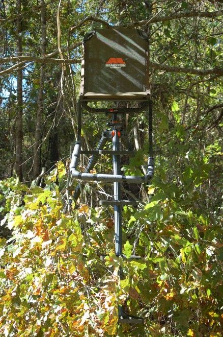 Millennium T-100 Mini-Tripod Stand - AllOutdoor.com Tripod Deer Stand, Tower Deer Stands, Archery Target Stand, Climbing Tree Stands, Tree Stand Hunting, Deer Hunting Stands, Deer Blinds, Archery Targets, Hunting Stands