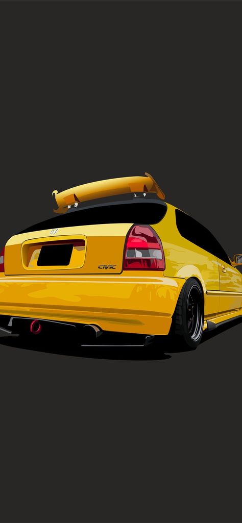 Ek9 Wallpaper Iphone, Ek9 Wallpaper, Honda Ek9, Honda Civic Ek9, Ek Hatch, Honda Civic Car, Civic Ek, Civic Car, Civic Eg