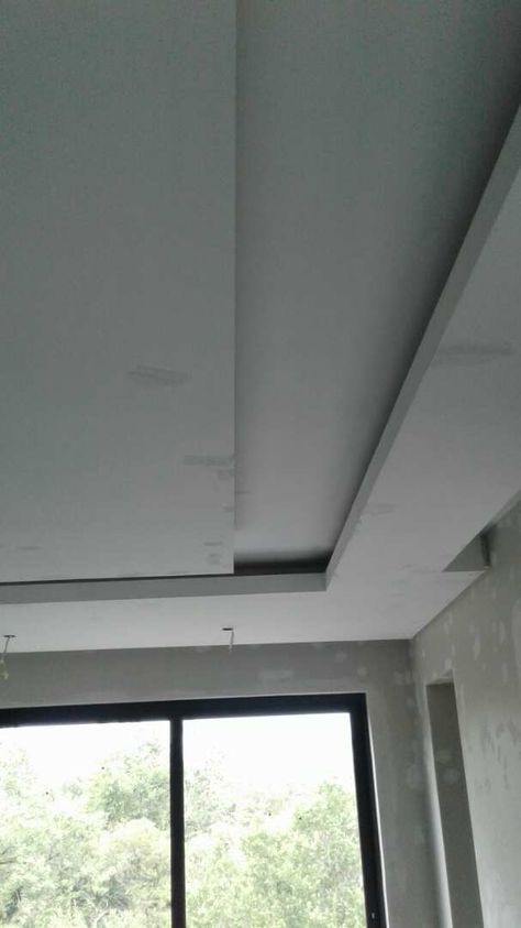 Bulkhead Modern Bulkhead Ceiling Design, Bulkhead Ideas Ceilings, Bulkhead Ceiling, Contemporary Ceiling, Ceiling Design, Ceiling, Living Room, Lighting, Design