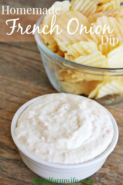 French Onion Dip Recipe, Homemade French Onion Dip, Onion Dip Recipe, French Onion Dip, Farm Wife, Onion Dip, Snack Dip, Asiago, Snacks Für Party