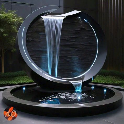 Modern Fountain Art Work Design for Architecture Interior Exterior Decor. Hope you like it. Keep supporting @artistsorganisation #architecture #artwork #decor #exterior #home Fountain Art, Architecture Artwork, Thursday Inspiration, Modern Water Feature, Modern Fountain, Artwork Decor, Indoor Water Fountains, Diy Fountain, Thomas Merton