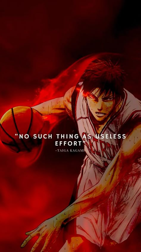 Kagami Wallpaper, Anime Basket, Taiga Kagami, Timeless Quotes, Kurokos Basketball, Kuroko No Basket Characters, Genos Wallpaper, Kagami Taiga, Wallpaper Set