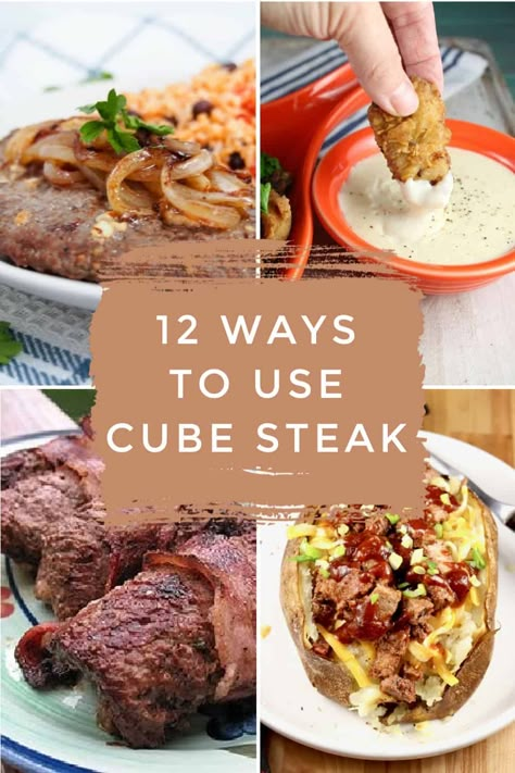 Grilled Cube Steak, Cubed Steak Recipes Easy, Cubed Beef Recipes, Cube Steak Crock Pot Recipes, Beef Cube Steak Recipes, Beef Cubed Steak, Crockpot Cube Steak, Steak Dinner Recipes, Cubed Steak