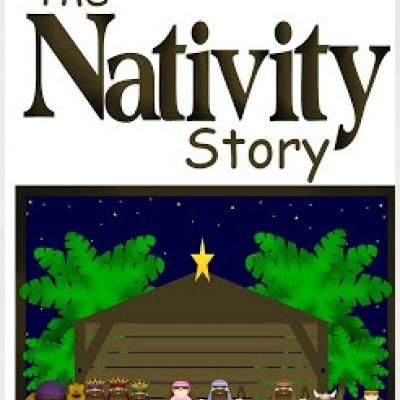 Printable Nativity Set with Play Script Nativity Script For Kids, Nativity Skits For Kids, Nativity Play Script For Kids, The Christmas Story For Kids, Nativity Story For Kids, Christmas Play Ideas, Christmas Story For Kids, Christmas Plays For Kids, Nativity Printables