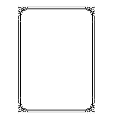 Simple Black Border Design, Black Border Design, Simple Border, Frame Pattern, Scrapbook Frames, Bond Paper Design, Frame Border Design, Page Borders Design, Simple Borders