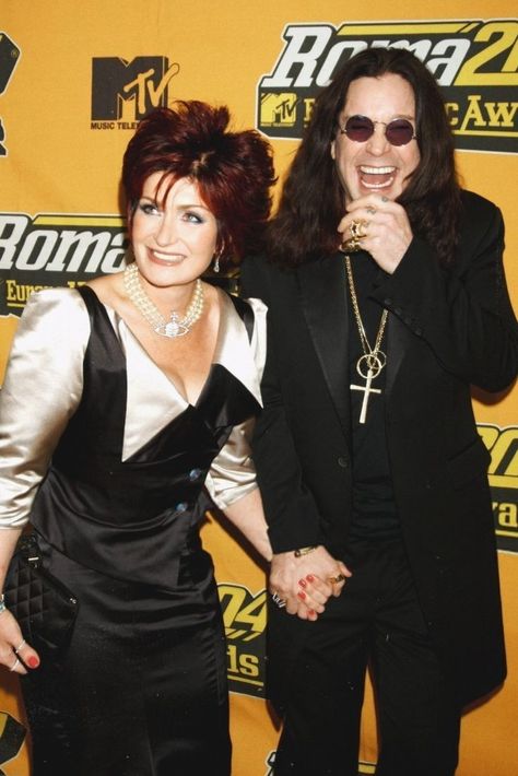 Sharon And Ozzy Osbourne, Sharon And Ozzy Costume, Ozzy And Sharon Costume, Sharon Osbourne Young, Young Ozzy Osbourne, Ozzy Osbourne And Sharon, Ozzy Osbourne Young, 2004 Aesthetic, Ozzy Osbourne Family