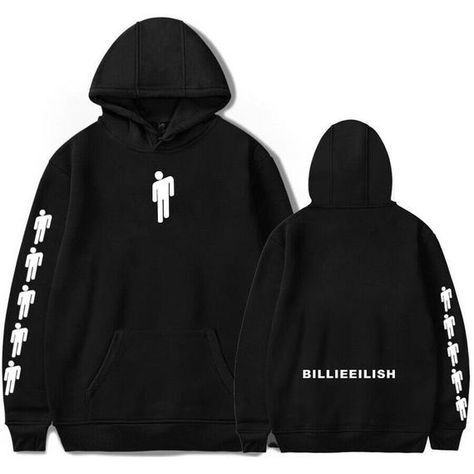 Billie Eilish Hoodie, Billie Eilish Fashion, Billie Eilish Merch, Couples Sweaters, Cartoon Sweatshirts, Sweatshirt Women, Women Hoodies Sweatshirts, Print Sweatshirt, Casual Pullover