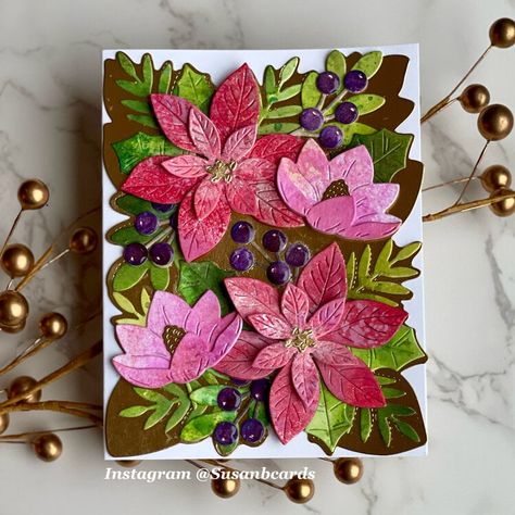 Concord & 9th Festive Blooms Stencil Stickers, Simple Scrapbook, Sticker Storage, Concord And 9th, Doodlebug Design, Card Organizer, Glitter Paper, Scrapbook Journal, Paper Roses