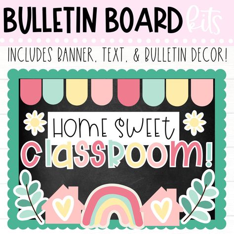 Home Sweet Classroom, Classroom Back To School, Cute Classroom, Back To School Classroom, Classroom Bulletin Board, Positivity Board, Preschool Bulletin, Homeschool Decor, Preschool Bulletin Boards