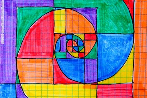 Taking shape from the world-famous Fibonacci sequence... Fibonacci Math Art, Fibonacci Sequence Quilts, Fibonacci Spiral Quilt Pattern, Fibonacci Quilt, Fibonacci Sequence Art, Sequence Art, Fibonacci Sequence In Nature, Fibonacci Spiral Art, Fibonacci Art