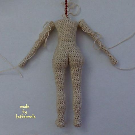 Free crochet doll patterns Reya, past 1: body - Katkarmela о вязании Free Crochet Doll Patterns, Crochet Bodies, Doll Amigurumi Free Pattern, Crochet Toys Free Patterns, Crochet Doll Tutorial, Crochet Toys Free, Crochet Dolls Free Patterns, Crochet Tops Free Patterns, Trendy Crochet