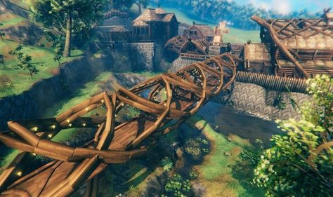 Wizards Tower, Valheim Builds, Dm Inspiration, Bio Architecture, Viking House, Viking Culture, Building Concept, Architecture Concept Drawings, Fantasy City