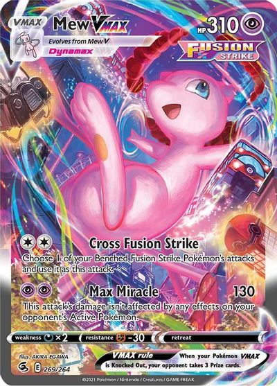 Mew VMAX (Alternate Art Secret) - SWSH08: Fusion Strike - Pokemon - TCGplayer.com Mew Pokemon Card, Entei Pokemon, 150 Pokemon, Rare Pokemon Cards, Cool Pokemon Cards, Pokemon Mew, Pokemon Poster, Shiny Pokemon, Pokemon Coloring Pages