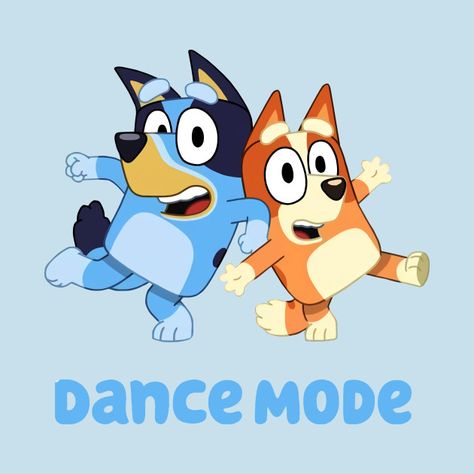 Dance Mode Bluey And Bingo - Bluey - Phone Case Bingo Funny, Cute Images For Wallpaper, Bluey And Bingo, First Birthday Party Themes, Graduation Shirts, Kids Tv, Affirmation Cards, Digital Gift Card, Cute Images