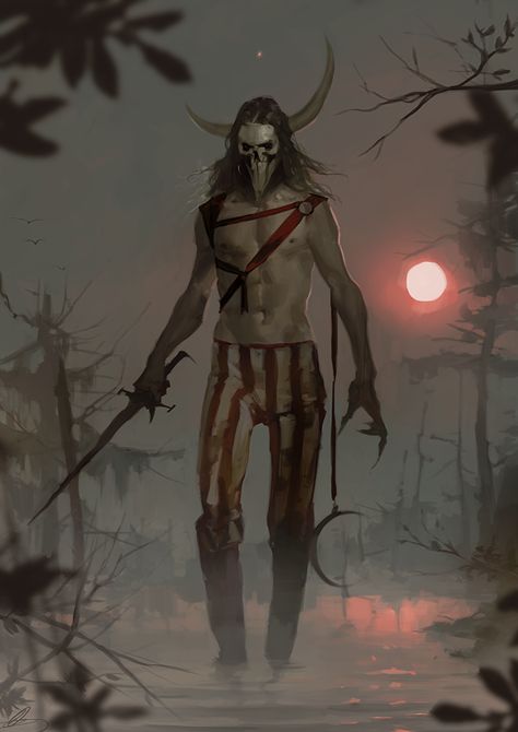 Jodie Muir, Spooky Swamp, Blood Moon, Sci Fi Fantasy, Dnd Characters, Best Artist, Character Portraits, Medium Art, Dark Art