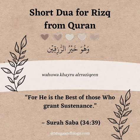 12 Powerful Dua For Rizq That Will Change your Life Dua For Rizq, Alhamdulillah Quotes, Short Dua, Roman Words, Powerful Dua, Prophets In Islam, Manifestation Prayer, Dua For Love, Islamic Quotes On Marriage