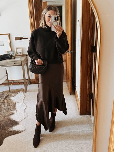 Steve Madden Lucille Slip Dress in … curated on LTK Black Silk Slip Dress Outfit, Slip Dress With Sweater, Silk Slip Dress Outfit, Thrifted Christmas, Holiday Fits, Holiday Capsule Wardrobe, Slip Dress Outfit, Wardrobe Minimalist, Capsule Wardrobe Minimalist