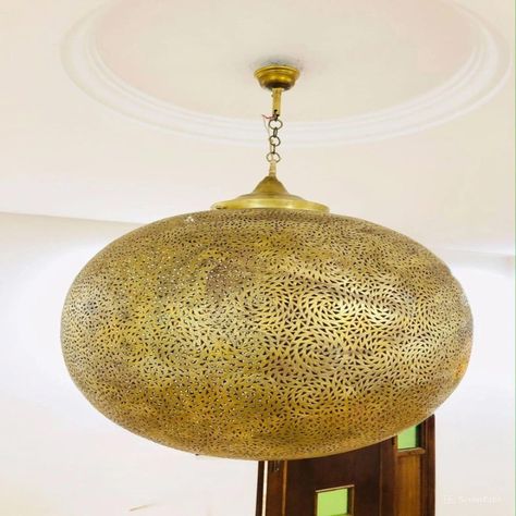 #eBay #eBaySeller #Brass #Handmade #Moroccan #Light #Garage #Cloakroom #DiningRoom #HomeOfficeStudy #LivingRoom #Bathroom #Gold #Morocco #Round #BestWishes #eBayStore #Birthday Moroccan Light Fixture, Moroccan Lamps, Moroccan Pendant Light, Decorative Ceiling Lights, Moroccan Ceiling, Moroccan Ceiling Light, Modern Lighting Chandeliers, Moroccan Lighting, Moroccan Lamp