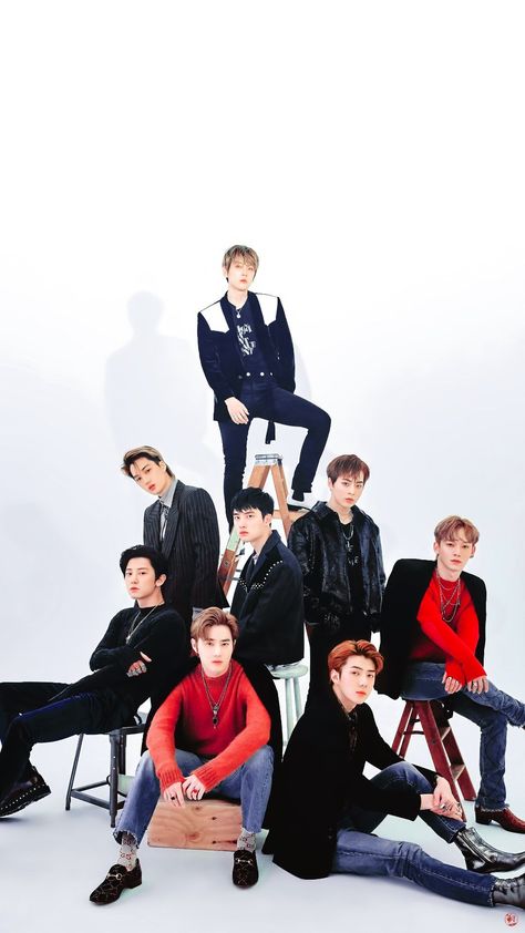 EXO Love Shot Wallpapers Exo Group Photo, Exo Group, Exo Background, Exo 12, Gu Family Books, Exo Music, Exo Album, Exo Songs, G-dragon