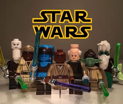 Lego Jedi Temple, Jedi Temple Guard, Jedi Council, Temple Guard, Lego Jedi, Jedi Temple, Star Wars Lego, Custom Minifigures, Lego Starwars