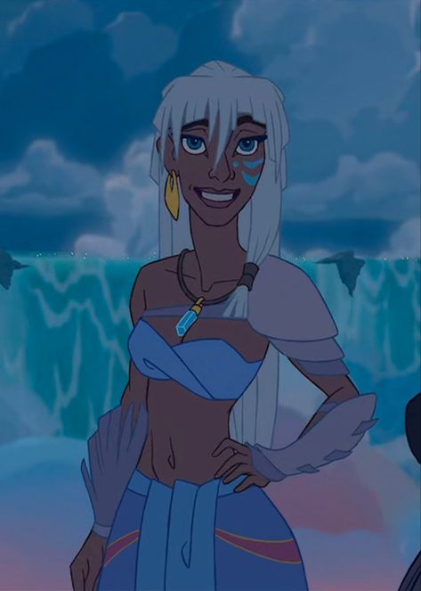 Atlantis Kida, Disney Princess Kida, Milo And Kida, Sea Outfit, Kida Atlantis, Princess Kida, Halloween Crafts Preschool, Atlantis The Lost Empire, Lost At Sea