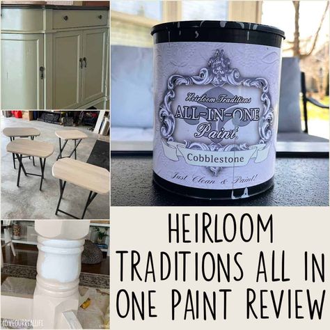 Heirloom Traditions Paint Furniture Dining Room, Heirloom Traditions All In One Paint Bathroom Tile, Heirloom Paint Colors, Heirloom Traditions Countertops, All In One Heirloom Paint, Heirloom Paint Furniture, Heritage Paint All In One, Heirloom Traditions Paint Cabinets, Heirloom Traditions All In One Paint Countertops