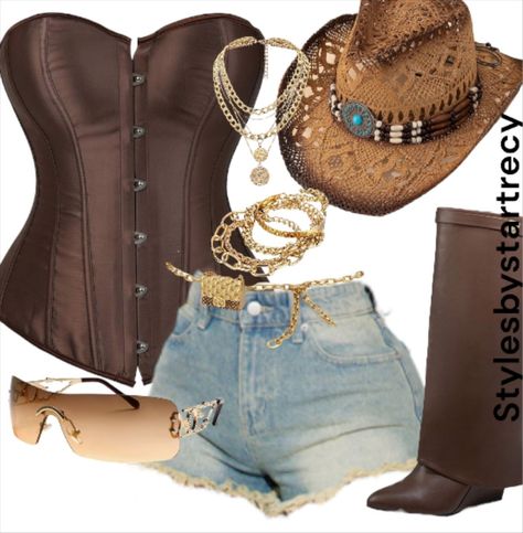 Megan Thee Stallion Concert Outfit Ideas, Megan Thee Stallion Concert Outfit, Beyonce Country, Megan Outfit, Summer Baddie, 2021 Outfits, Country Fits, Club Attire, Cowgirl Style Outfits