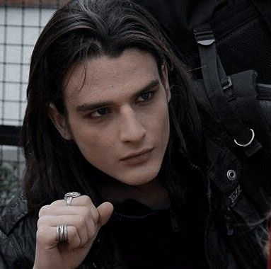 Metalhead Guy, Gothic Men, Game Of, Long Black Hair, Fete Anime, Attractive People, Long Hair Styles Men, Pretty Men, Look Cool