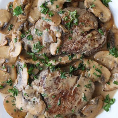 Crockpot Pot Roast Cream Of Mushroom, Pot Roast With Mushroom Gravy, Crockpot Roast With Mushrooms, Cream Of Mushroom Roast, Roast Meals, Roast Mushrooms, Crockpot Mushrooms, Mushrooms Soup, Beef Roast Crock Pot