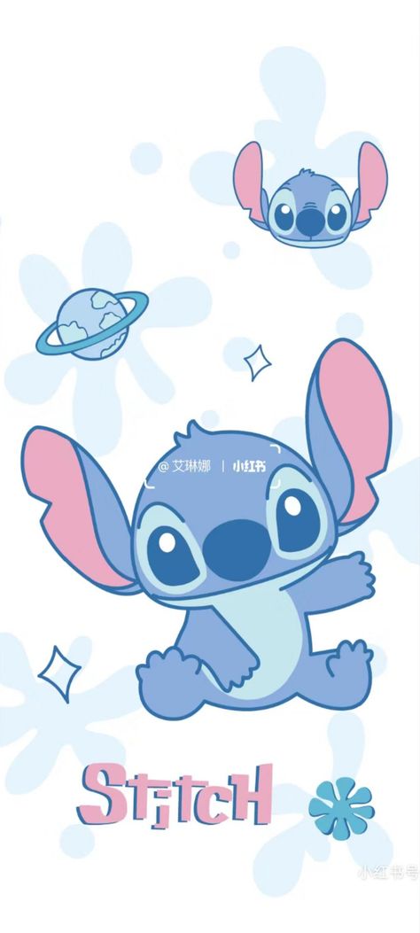 Cute Stitch Wallpapers Iphone, Stitch Disney Cute, Stitch Wallpaper Iphone, Kawaii Stitch, Pink Wallpaper Heart, Cinderella Wallpaper, Stitch Wallpaper, Iphone Wallpaper Texture, ليلو وستيتش