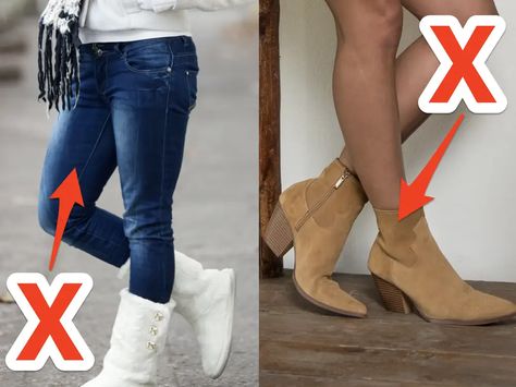 Winter Clothes and Accessories That Are Going Out of Style This Season Booties Outfit 2024, Western Booties Outfit, Booties Outfit Winter, Cropped Sweaters, Booties Outfit, Western Style Boots, Wide Leg Crop Pants, Warm Boots, Western Booties