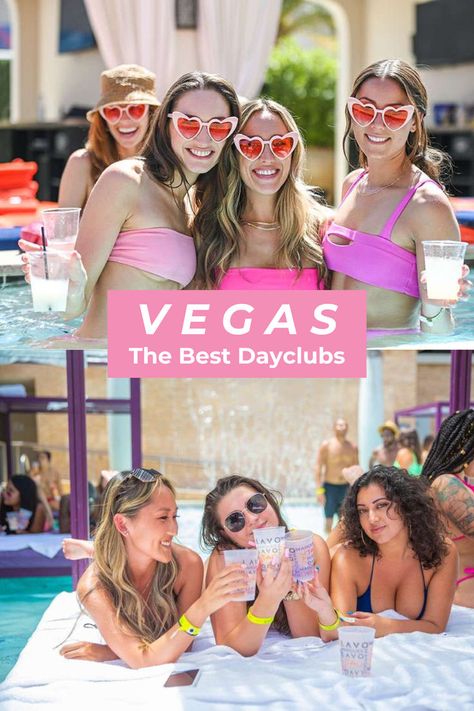 Wondering what the best dayclubs are in Las Vegas for your birthday or bachelorette weekned? Indulge in the ultimate girls’ day out with our exclusive party package featuring Daylight Dayclub and Dinner at Flanker! Whether you’re celebrating a bachelorette party, birthday bash, or simply a day of bonding with your besties, this package promises an unforgettable blend of relaxation, fun, and luxury. Las Vegas Pool, Vegas Pool, Encore Beach Club, Vegas Pools, Vegas Pool Party, Moms' Night Out, Vegas Birthday, Las Vegas Party, Las Vegas Clubs