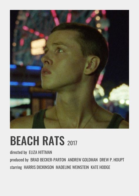 minimalist polaroid movie poster - made by @noldc22 (me) Beach Rats Movie, Beach Rats, Polaroid Movie Poster, Movie Ideas, Iconic Movie Posters, Movie To Watch List, Girly Movies, Movies Worth Watching, Great Movies To Watch