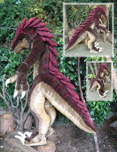 Raptor Fursuit, Fursuits Ideas, Sister Video, Hospital Project, Raptor Dinosaur, Fur Suit, Fur Suits, Best Halloween Costumes Ever, Fur Animal