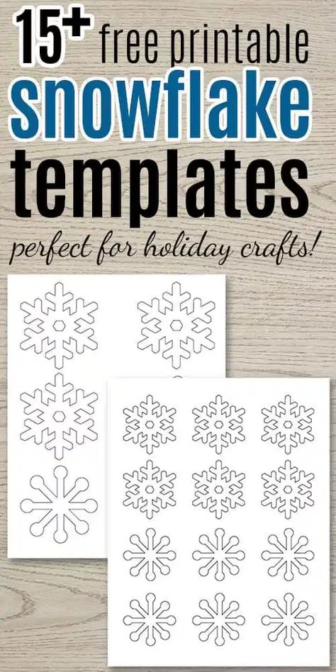 Snowflake Outline, Printable Snowflake Template, Small Snowflakes, Large Snowflakes, Paper Snowflake Template, Snowflake Gift Tags, Hot Choco, Triangle Template, Christmas Ornament Template