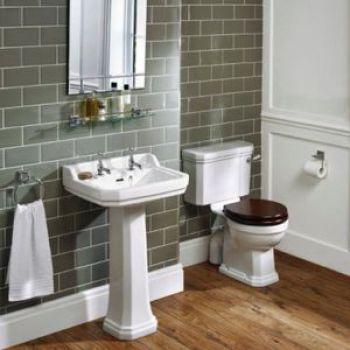 Toilet Drawing, 1940s House, Low Level Toilet, Cloakroom Basin, Toilet Cistern, Modern Toilet, Pedestal Basin, Bathroom Suites, Complete Bathrooms