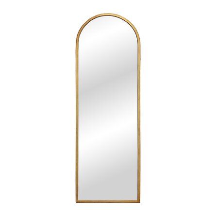 Room Wishlist, Door Metal, Beachy Room, Gold Mirror Wall, Elegant Mirrors, Arched Mirror, Wall Accent, Body Mirror, Semi Flush Ceiling Lights