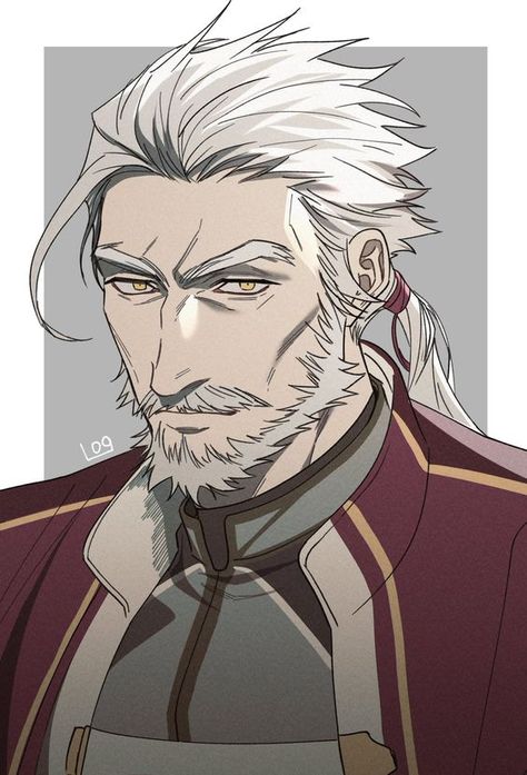 Old Anime Characters, Old Man Character Art, Old Anime Man, Anime Dragon Boy, Old Character Design, Anime General, Anime Knight, Dark Anime Guys, Dope Cartoon Art