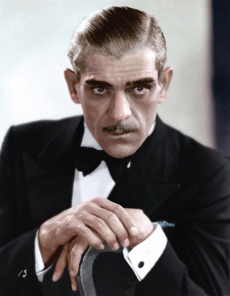 Boris Karloff, 1934 Portrait Album, Monster Movies, Robert Englund, Boris Karloff, Bela Lugosi, Colorized Photos, William Henry, Vincent Price, Famous Monsters