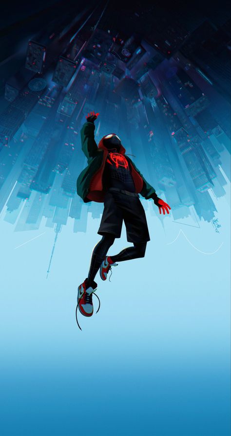 Spider Spiderman, Wallpapers For Phone, Spider Man Into The Spider Verse, Miles Morales Spiderman, Into The Spider Verse, Spiderman Spider, Movie Wallpapers, Miles Morales, Spiderman Art