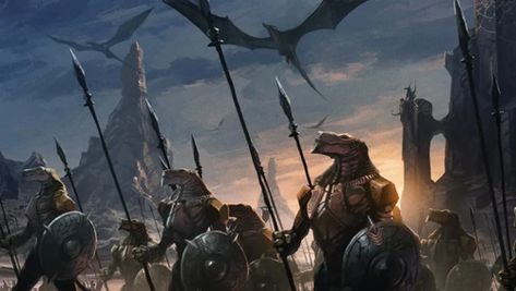 Drakken - Endless Legend Wiki Endless Legend, Group Pose, Here Be Dragons, Dragon King, Red Dragon, Medieval Art, Creature Concept, The Endless, Fantasy Creatures