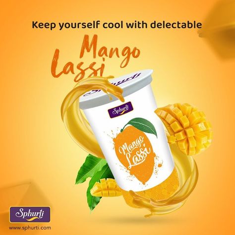 Creative Ads Lassi Creative Ads, Mango Creative Ads, Gifts For 18th Birthday, Mango Lassi, Custard Powder, Photoshop Tutorial Design, Creative Ads, Ads Creative, Photoshop Tutorial