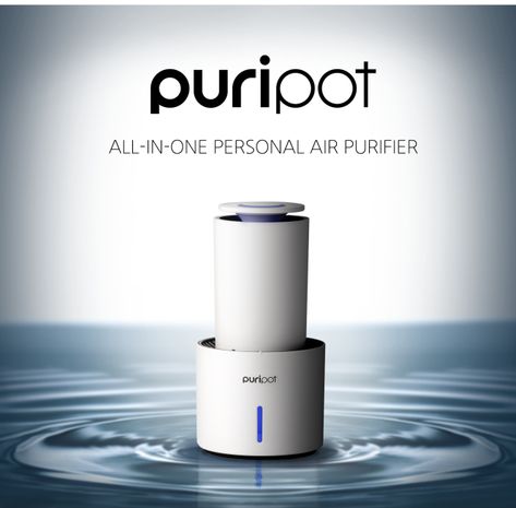 puripot P1N: All-In-One Personal Air Purifier | Indiegogo Air Purifiers, Visible Light, Air Purifier, All In One, Singapore