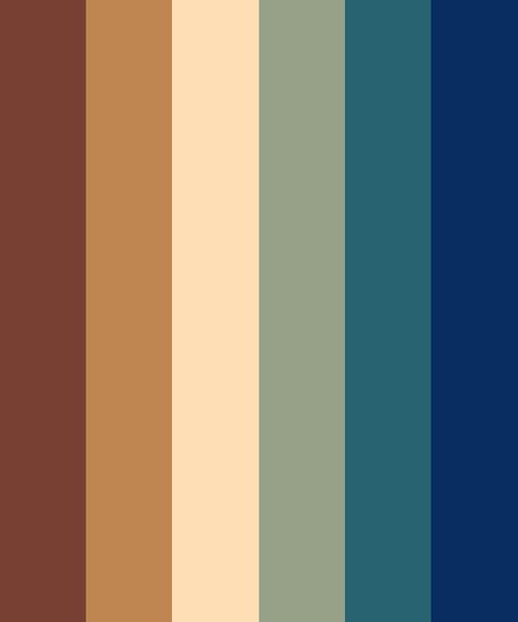 Color Palette Men, Pirate Colour Palette, American Traditional Color Palette, Cowboy Color Palette, Cold Color Palette, Warm Blue Color Palette, Character Color Palette, Blue Color Pallet, Traditional Color Palette