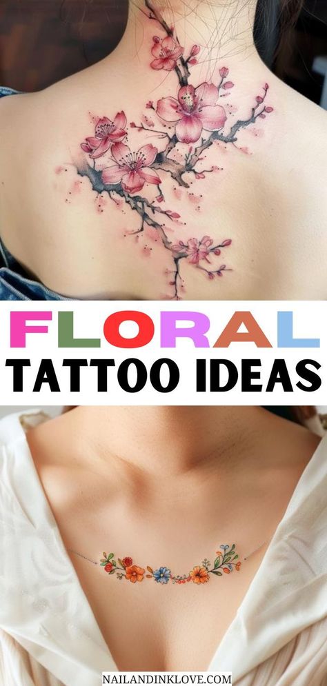 Japanese Floral Tattoo Ideas For 2024 Vintage Floral Tattoo, Japanese Floral Tattoo, Tattoos With Butterflies, Floral Tattoo Ideas, Feminine Arm Tattoos, Vintage Floral Tattoos, Small Feminine Tattoos, Cute Ankle Tattoos, Unique Small Tattoo