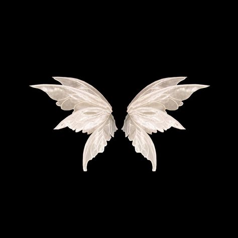 Fairy Wings Black, Fae Wings, Fairy Wings Aesthetic, Projector Photography, Wings Png, Wings Wallpaper, White Angel Wings, Tshirt Printing Design, Creative Drawing Prompts